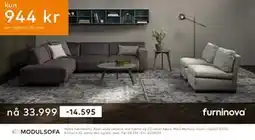 Skeidar Vesta hjørnesofa tilbud