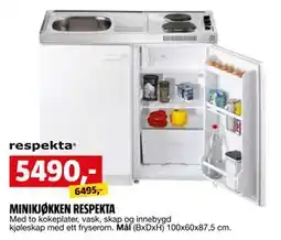 Bauhaus MINIKJØKKEN RESPEKTA tilbud