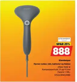POWER Klærdamper tilbud