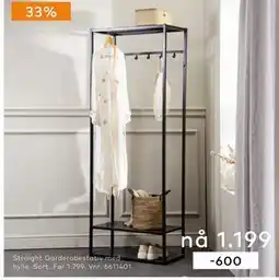 Skeidar Straight Garderobestativ tilbud