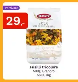 Oda Fusilli tricolore tilbud