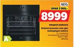 POWER Integrert stekeovn tilbud