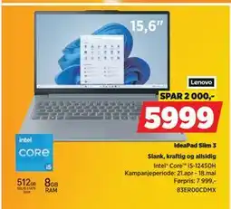 POWER IdeaPad Slim 3 tilbud