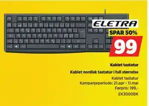 POWER Kablet tastatur tilbud
