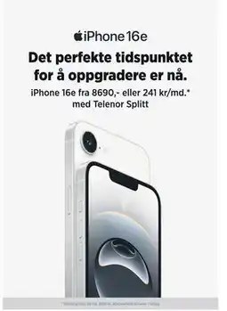 POWER iPhone 16e tilbud