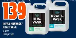 Coop Obs INFRA Husvask/ kraftvask tilbud