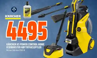 Coop Obs KÄRCHER K5 power control home eco!booster høytrykksspyler tilbud