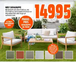 Coop Obs Røst sofagruppe tilbud