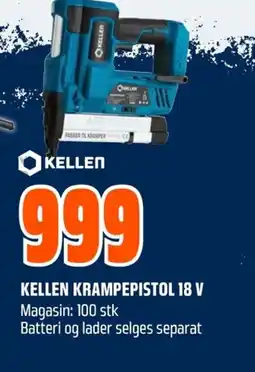 Coop Obs KELLEN Krampepistol 18 v tilbud