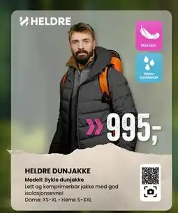 Sport Outlet HELDRE DUNJAKKE tilbud