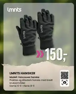Sport Outlet LMNTS HANSKER tilbud