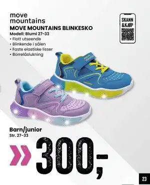 Sport Outlet MOVE MOUNTAINS BLINKESKO tilbud