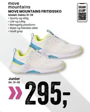 Sport Outlet MOVE MOUNTAINS FRITIDSSKO tilbud