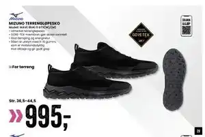 Sport Outlet MIZUNO TERRENGLØPESKO tilbud