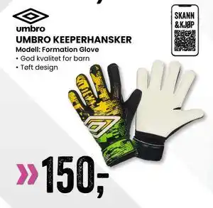 Sport Outlet UMBRO KEEPERHANSKER tilbud