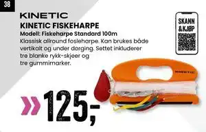 Sport Outlet KINETIC FISKEHARPE tilbud