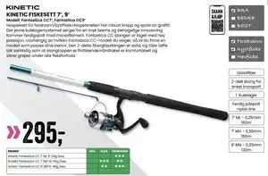 Sport Outlet KINETIC FISKESETT 7’, 9’ tilbud