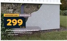 Megaflis Steni Grunnmursplate LG Terra grå SN 201 tilbud
