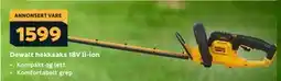 Megaflis Dewalt hekksaks 18V li-ion tilbud