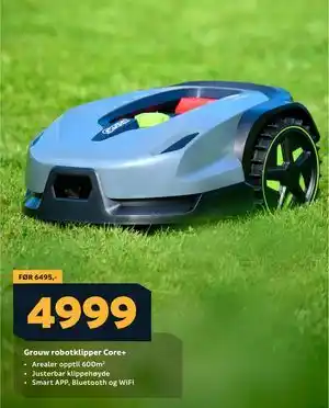 Megaflis Grouw robotklipper Core+ tilbud