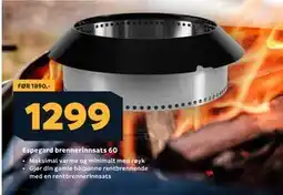 Megaflis Espegard brennerinnsats 60 tilbud