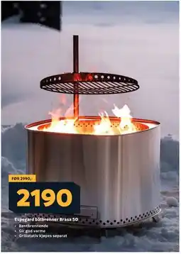 Megaflis Espegard bålbrenner Brasa 50 tilbud