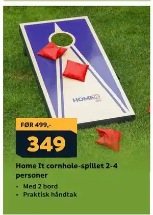 Megaflis Home It cornhole-spillet 2-4 personer tilbud