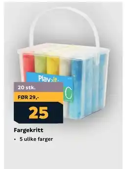 Megaflis Fargekritt tilbud