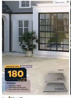 Megaflis Serie Slate tilbud