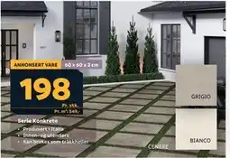 Megaflis Serie Konkrete tilbud