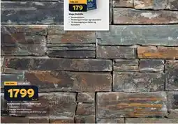 Megaflis Fasadeskifer Cement Stone rust tilbud