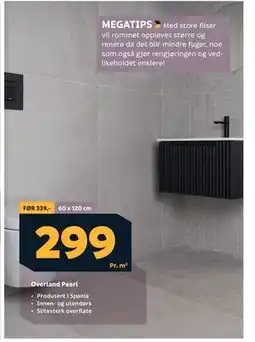 Megaflis Overland Pearl tilbud