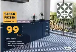 Megaflis Serie Tokio tilbud