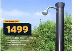 Megaflis Swim&Fun Solar Shower utedusj 16L tilbud