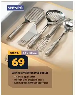 Megaflis Wenko antisklimatte bobler tilbud