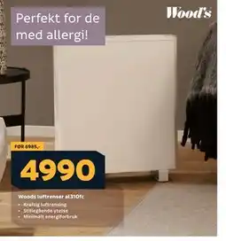 Megaflis Woods luftrenser al310fc tilbud