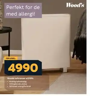 Megaflis Woods luftrenser al310fc tilbud