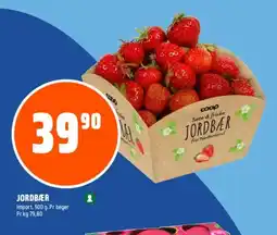 Coop Obs JORDBÆR tilbud