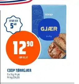 Coop Obs COOP TØRRGJÆR tilbud