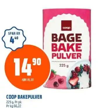 Coop Obs COOP BAKEPULVER tilbud