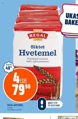 Coop Obs REGAL HVETEMEL tilbud