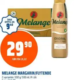 Coop Obs MELANGE MARGARIN/FLYTENDE tilbud