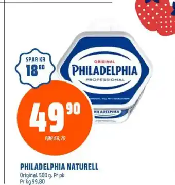 Coop Obs PHILADELPHIA NATURELL tilbud
