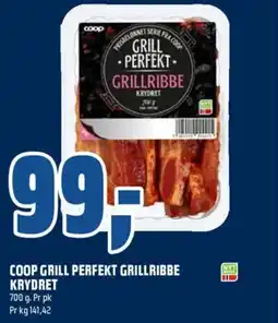 Coop Obs COOP GRILL PERFEKT GRILLRIBBE KRYDRET tilbud
