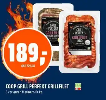 Coop Obs COOP GRILL PERFEKT GRILLFILET tilbud