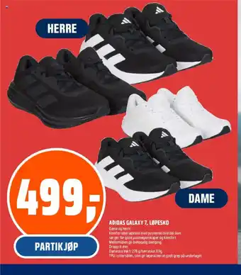 Coop Obs ADIDAS GALAXY 7, LØPESKO tilbud