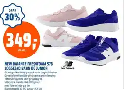 Coop Obs NEW BALANCE FRESHFOAM 578 JOGGESKO BARN OG JUNIOR tilbud