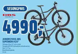Coop Obs JUNIORSYKKEL DBS SUPERNOVA K24" tilbud