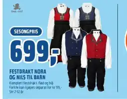 Coop Obs FESTDRAKT NORA OG NILS TIL BARN tilbud