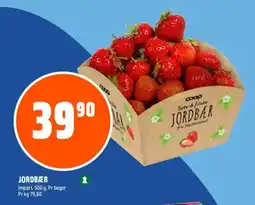 Coop Obs JORDBÆR tilbud
